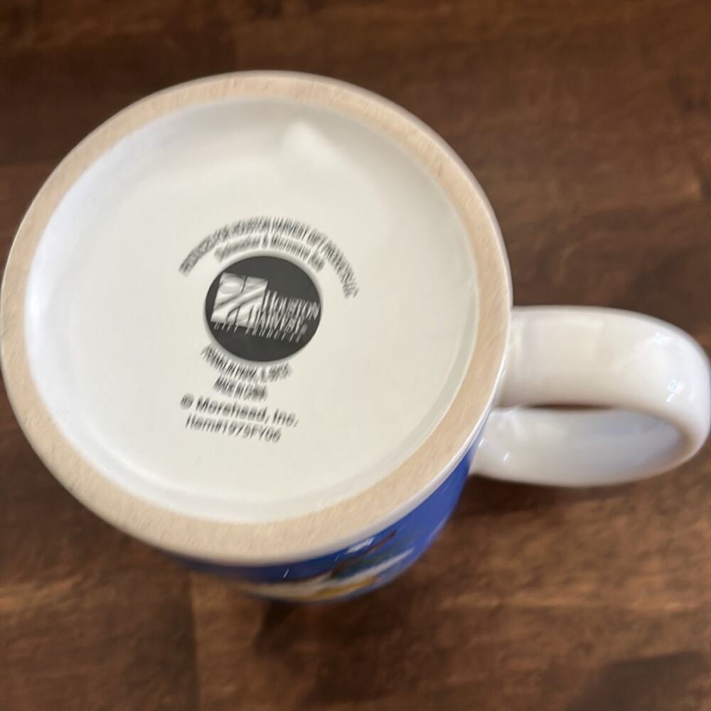 Vintage Coffee Mug/Cup with Angels Houston Harvest - Picture 3 of 3